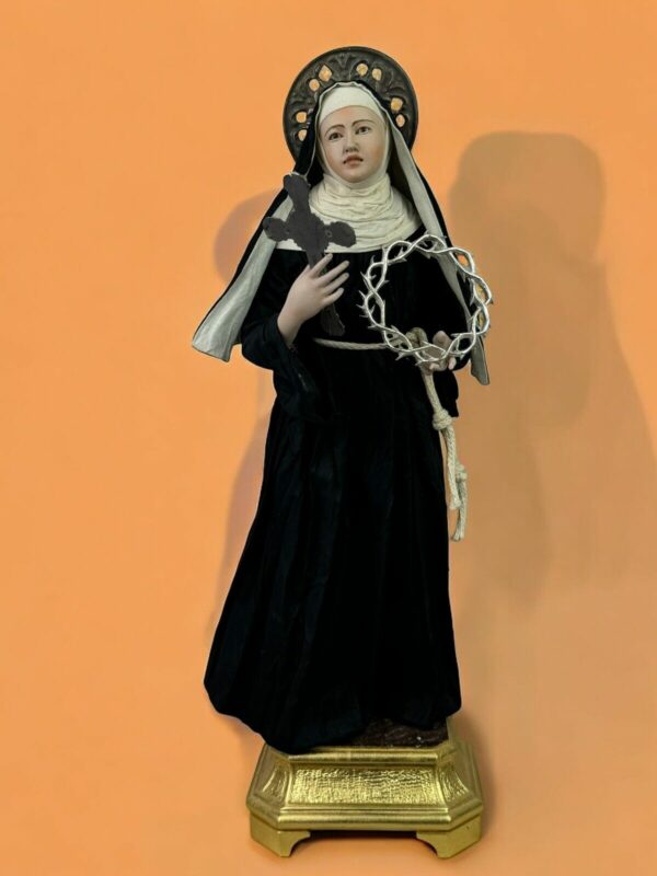 Santa Rita da Cascia  Monaca agostiniana 43 cm - immagine 3