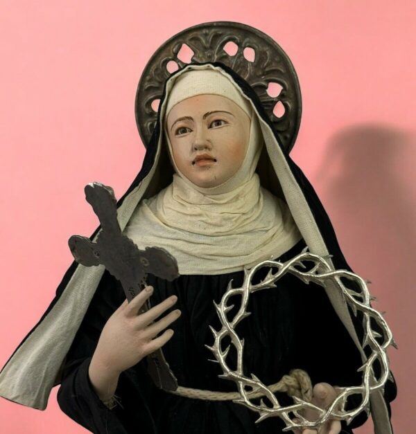 Santa Rita da Cascia  Monaca agostiniana 43 cm