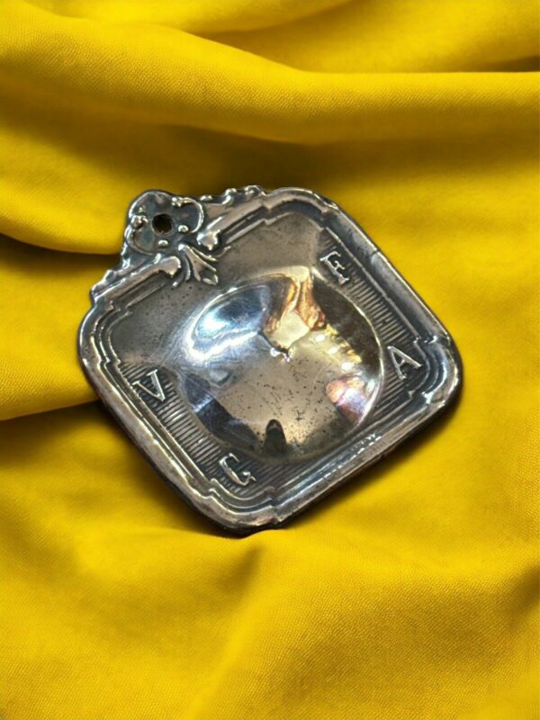 Ex voto seno 10x8,5 cm ottone - immagine 3