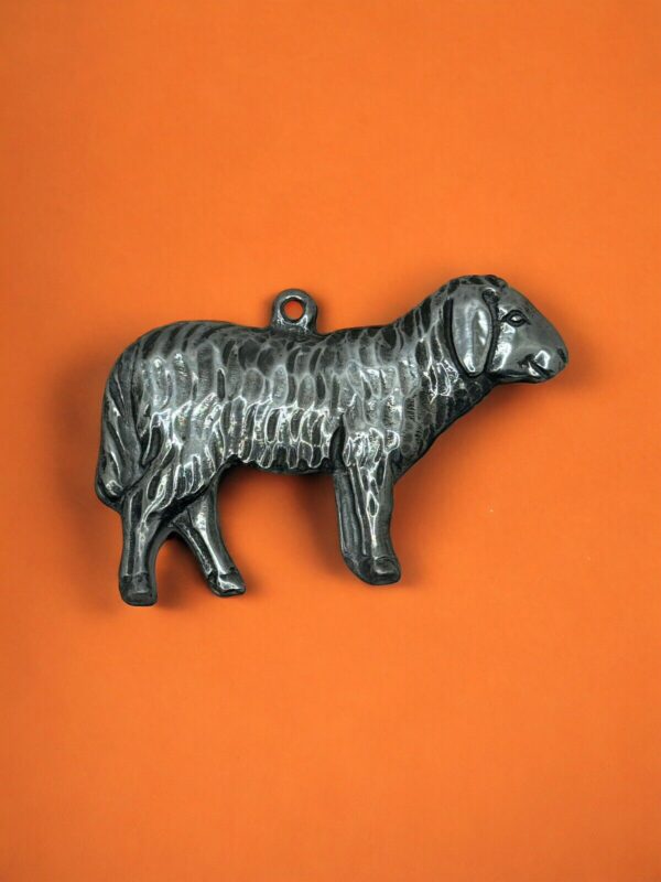 Pecora agnello ex voto 8,5 x 5,5 cm
