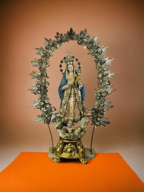 Madonna Immacolata di Don Placido Baccher 76 cm - immagine 6
