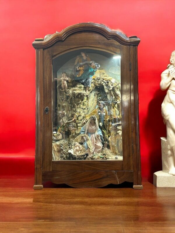 Scarabattolo presepe Napoletano  56x41x92 cm - immagine 2