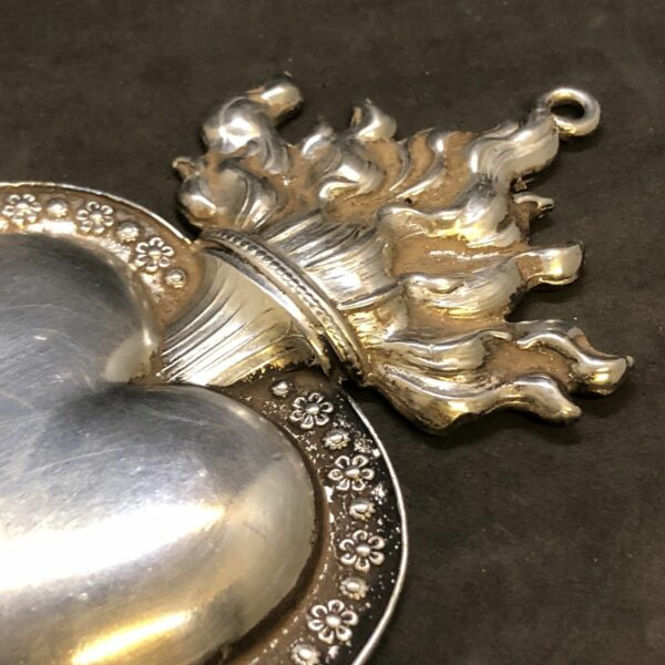 Ex voto Cuore sacro 16x9 cm - immagine 2