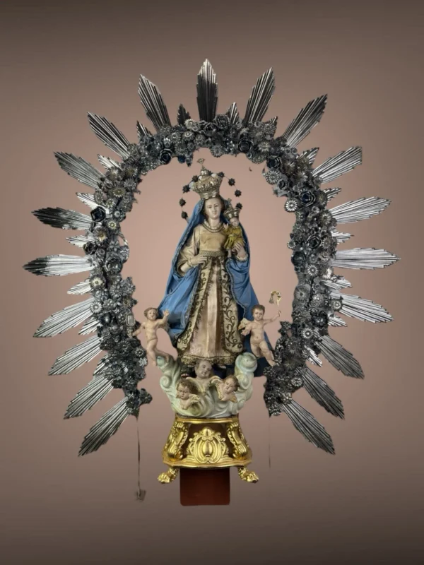 Madonna Immacolata di Don Placido Baccher 76 cm
