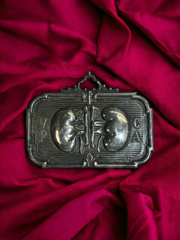 Ex voto reni  13,5x8cm  ottone - immagine 2