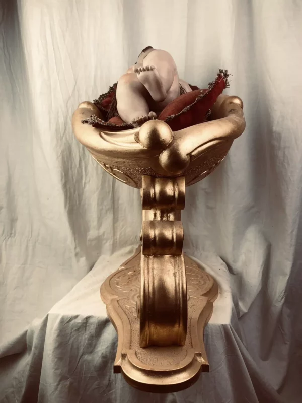 Culla in legno Bambino Gesu'  37 cm - immagine 5