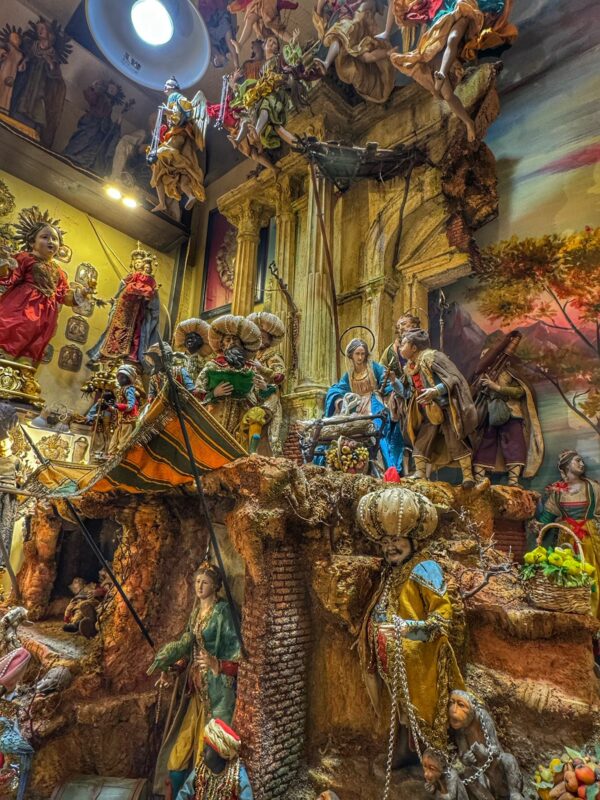 Presepe lineare completo 200x240x270 cm - immagine 9