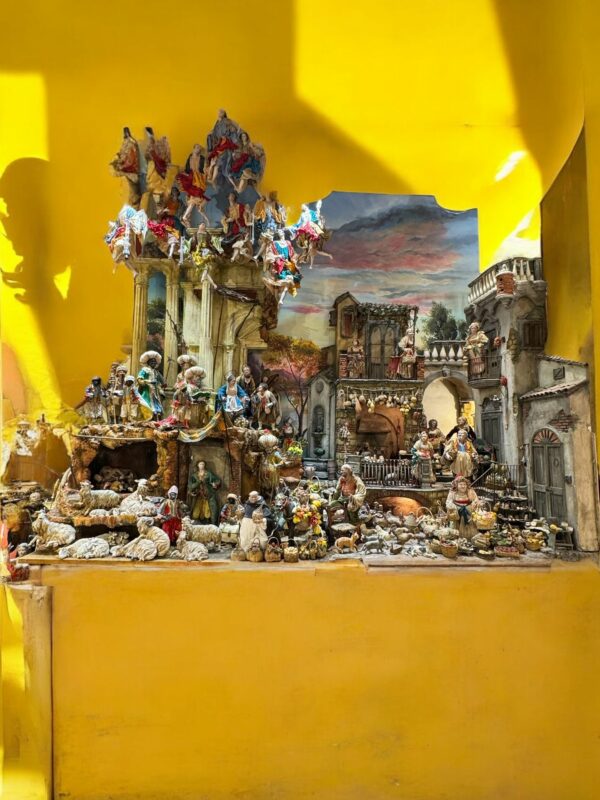 Presepe lineare completo 200x240x270 cm - immagine 10