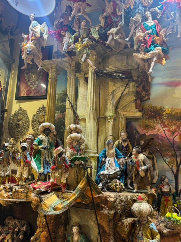 Presepe lineare completo 200x240x270 cm - immagine 6
