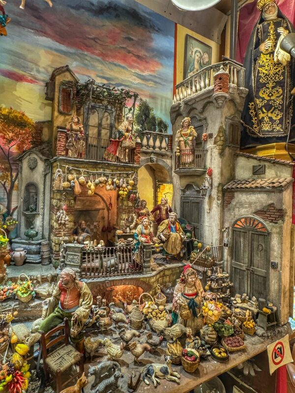 Presepe lineare completo 200x240x270 cm - immagine 7