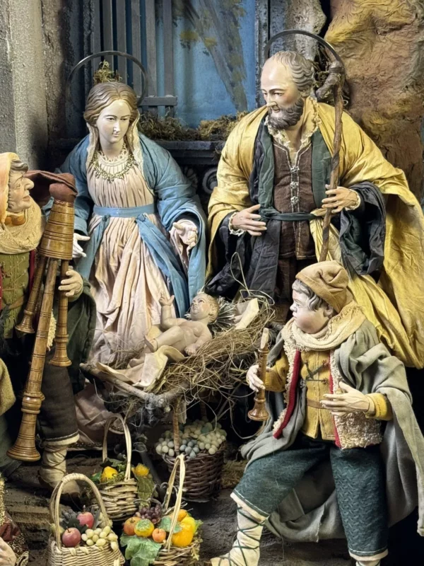 Scoglio presepe completo osteria casa  - immagine 5