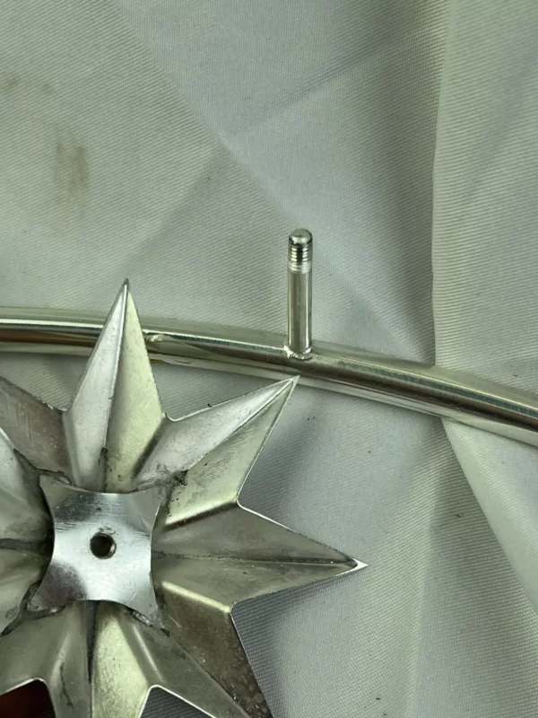 Stellario 30 cm ottone Bagno argento - immagine 6