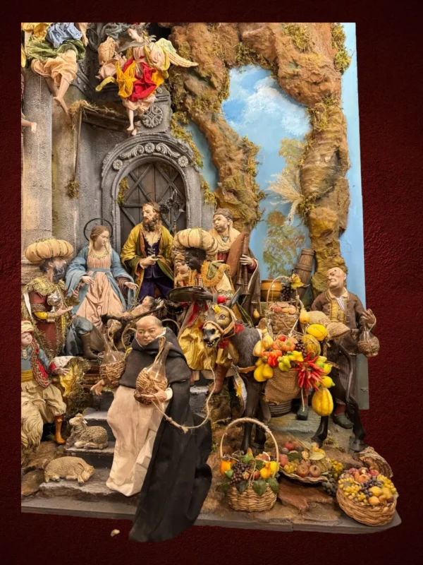 Scoglio presepe completo - immagine 3