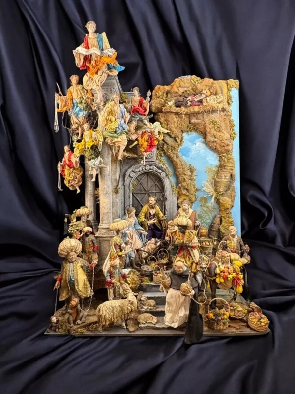 Scoglio presepe completo - immagine 2