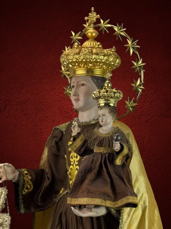 Madonna Del Carmine 139 cm a manichino - immagine 2
