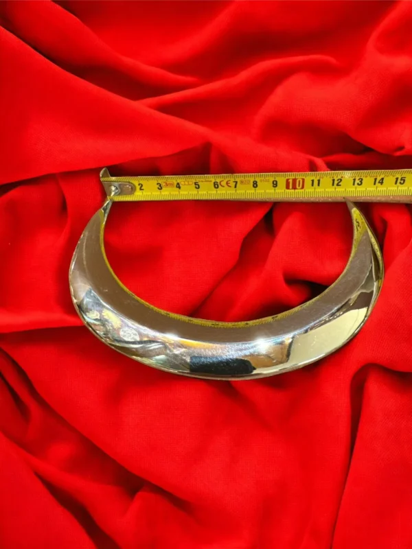 luna in ottone  Misure 13,5 x 9 cm - immagine 3