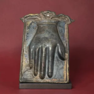 Ex voto vintage Mano love sacro tattoo 6x10